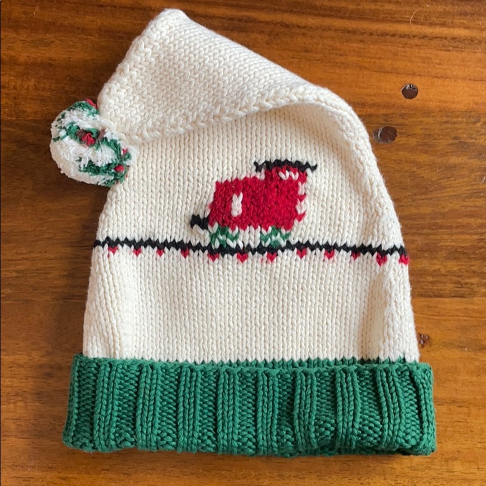 ❗️2for$10❗️ Vintage Baby Gap Holiday Bobble Hat